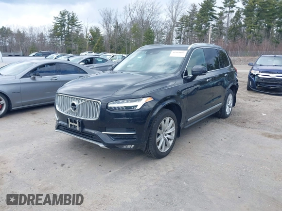 2016 Volvo XC90 T6 Inscription with VIN YV4A22PL2G1001341, listed as a IAAI auction lot 41889096 with 88,354 mi miles. Bid and sale history available at carsss.com. Image 2.