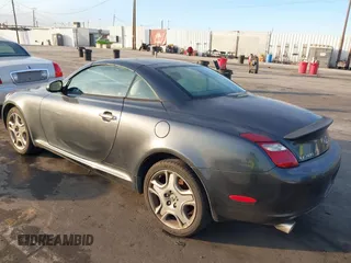 2007 Lexus SC 430 with VIN JTHFN45Y679014426, listed as a IAAI auction lot 41408502 with 202,274 mi miles and . Bid and sale history available at DreamBid. Image 3.