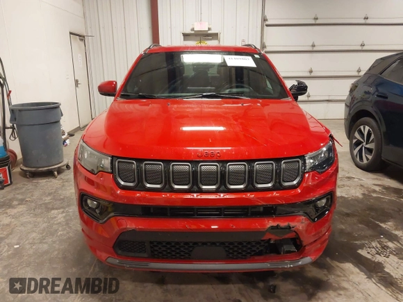 2022 Jeep Compass High Altitude with VIN 3C4NJDCBXNT182369, listed as a IAAI auction lot 41489803 with 17,093 mi miles and . Bid and sale history available at DreamBid. Image 13.