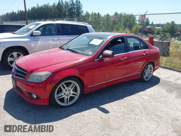 2008 Mercedes-Benz C 300 Sport with VIN WDDGF54X88R014002, listed as a IAAI auction lot 42750713 with 191,553 mi miles and . Bid and sale history available at DreamBid. Image 2.