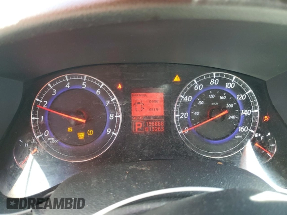 2008 Infiniti EX Journey z VIN JNKAJ09E68M303092, wystawiony jako Copart lot #48969755 z przebiegiem 158 868 mil mil oraz Szkoda całkowita • Salvage title. Historia ofert i sprzedaży dostępna na DreamBid. Obrazek 9.