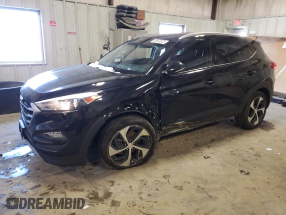2018 Hyundai Tucson Sport with VIN KM8J33AL5JU800613, listed as a Copart auction lot 45582325 with 54,289 mi miles and Salvage Title. Bid and sale history available at carsss.com. Image 1.