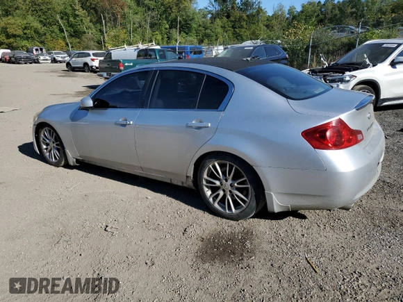 2007 Infiniti G35 Journey with VIN JNKBV61E67M724767, listed as a Copart auction lot 74727164 with 177,423 mi miles and Salvage Title. Bid and sale history available at DreamBid. Image 2.