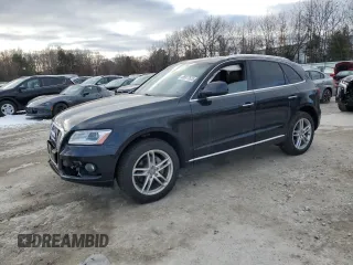 2017 Audi Q5 Premium with VIN WA1C2AFP4HA090416, listed as a Copart auction lot 88977525 with 0 mi miles and Salvage Title. Bid and sale history available at carsss.com. Image 1.