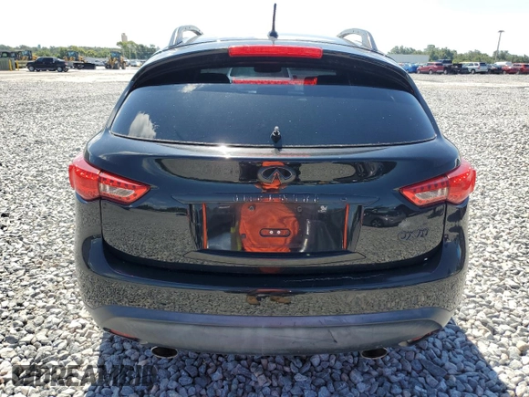 2016 Infiniti QX70 with VIN JN8CS1MWXGM400456, listed as a Copart auction lot 61276945 with 87,040 mi miles and Clean title. Bid and sale history available at DreamBid. Image 6.