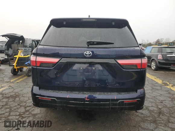 2023 Toyota Sequoia SR5 with VIN 7SVAAABA6PX010567, listed as a Copart auction lot 82622074 with 0 mi miles and Salvage Title. Bid and sale history available at carsss.com. Image 6.