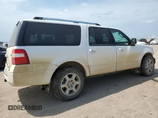 2013 Ford Expedition EL Limited with VIN 1FMJK2A54DEF69944, listed as a Copart auction lot 64955444 with 0 mi miles and Salvage Title. Bid and sale history available at carsss.com. Image 3.