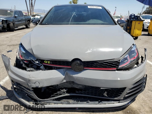 2017 Volkswagen Golf GTI S with VIN 3VW4T7AU3HM009980, listed as a Copart auction lot 50341903 with 49,956 mi miles. Bid and sale history available at carsss.com. Image 5.