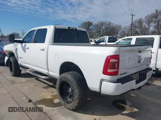 2020 Ram 2500 Big Horn with VIN 3C6UR5DL1LG115089, listed as a IAAI auction lot 41236581 with 90,797 mi miles. Bid and sale history available at carsss.com. Image 3.