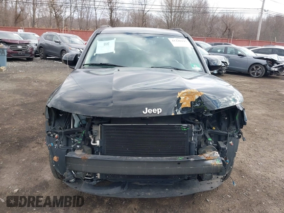 2016 Jeep Compass High Altitude Edition with VIN 1C4NJDEB8GD805378, listed as a IAAI auction lot 41440197 with 80,848 mi miles. Bid and sale history available at carsss.com. Image 12.