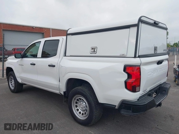 2024 Chevrolet Colorado 2WD Work Truck with VIN 1GCGSBECXR1148879, listed as a IAAI auction lot 42126574 with 209 mi miles and . Bid and sale history available at DreamBid. Image 3.