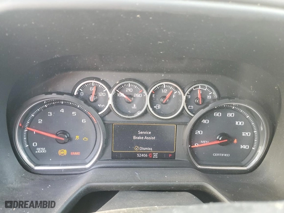 2021 Chevrolet Tahoe Commercial with VIN 1GNSKLED3MR260756, listed as a Copart auction lot 64345674 with 52,406 mi miles and Salvage Title. Bid and sale history available at carsss.com. Image 9.