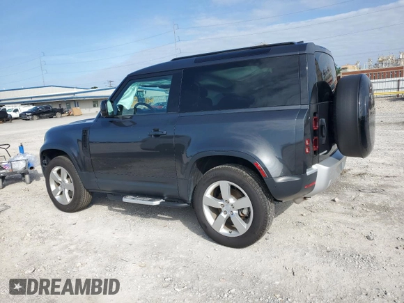 2024 Land Rover Defender S with VIN SALEJ6EX0R2253776, listed as a Copart auction lot 58965225 with 6,926 mi miles and Salvage title. Bid and sale history available at DreamBid. Image 2.