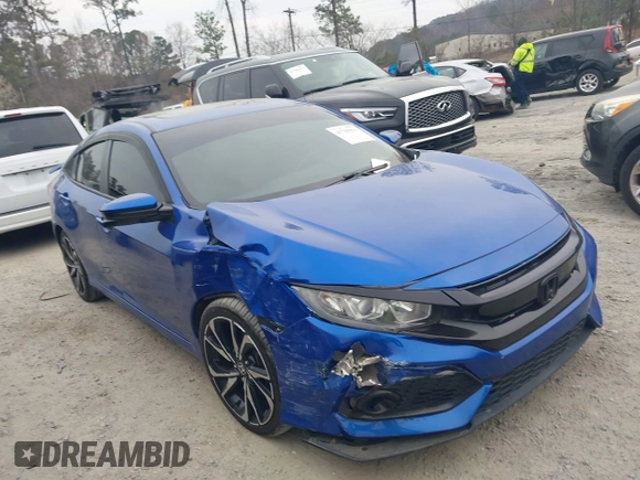 2017 Honda Civic Sedan Si with VIN 2HGFC1E52HH700736, listed as a IAAI auction lot 41785831 with 104,513 mi miles. Bid and sale history available at carsss.com. Image 1.