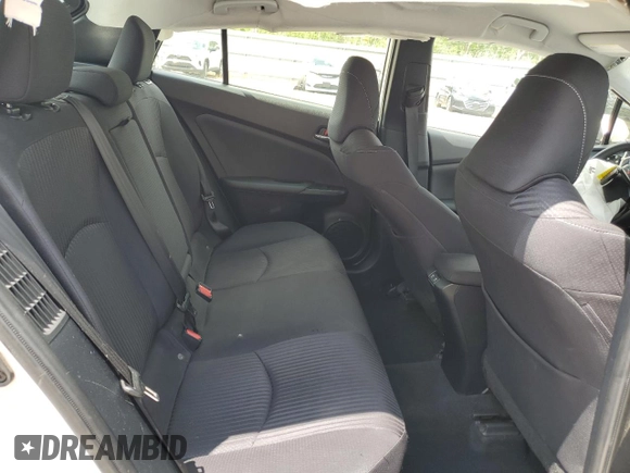2022 Toyota Prius LE with VIN JTDKAMFP4N3214576, listed as a Copart auction lot 61904875 with 49,268 mi miles and Salvage title. Bid and sale history available at DreamBid. Image 10.