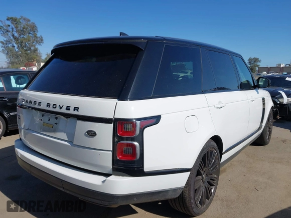 2021 Land Rover Range Rover с VIN SALGS5SE7MA431958, выставлен на аукционе IAAI как лот 42325301 с пробегом 24 627 миль миль и . История ставок и продаж доступна на DreamBid. Изображение 4.