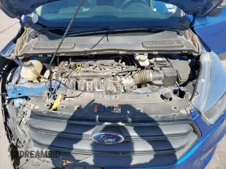 2017 Ford Escape S with VIN 1FMCU0F73HUC10243, listed as a Copart auction lot 57957465 with 79,377 mi miles and Salvage title. Bid and sale history available at DreamBid. Image 12.