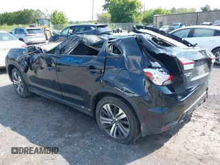 2022 Mitsubishi Outlander Sport ES with VIN JA4ARUAU0NU003073, listed as a IAAI auction lot 40094660 with 44,299 mi miles. Bid and sale history available at carsss.com. Image 3.