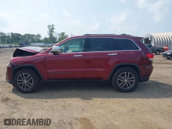 2018 Jeep Grand Cherokee Limited z VIN 1C4RJFBG5JC389364, wystawiony jako IAAI lot #42480448 z przebiegiem 160 280 mil mil oraz . Historia ofert i sprzedaży dostępna na DreamBid. Obrazek 14.