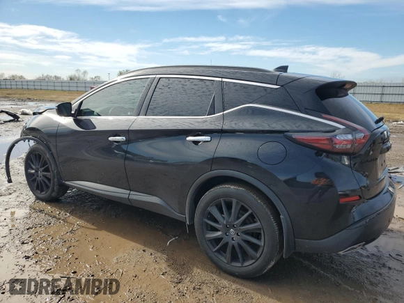 2022 Nissan Murano SV z VIN 5N1AZ2BS3NC130781, wystawiony jako Copart lot #88874085 z przebiegiem 39 040 mil mil oraz Szkoda całkowita • Salvage title. Historia ofert i sprzedaży dostępna na DreamBid. Obrazek 2.