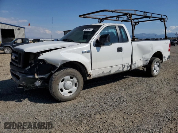 2008 Ford F-150 XL with VIN 1FTRF14W68KD09093, listed as a Copart auction lot 68461844 with 1,528,722 mi miles and Clean Title. Bid and sale history available at carsss.com. Image 1.