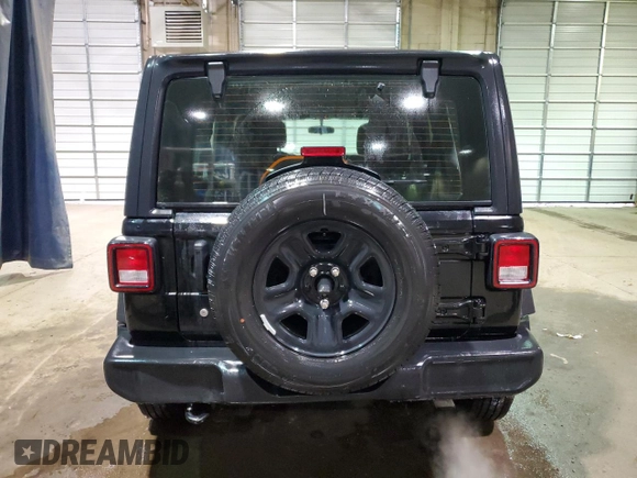 2022 Jeep Wrangler Unlimited Sport with VIN 1C4HJXDN6NW235859, listed as a Copart auction lot 86689334 with 11,354 mi miles and Clean Title. Bid and sale history available at DreamBid. Image 6.