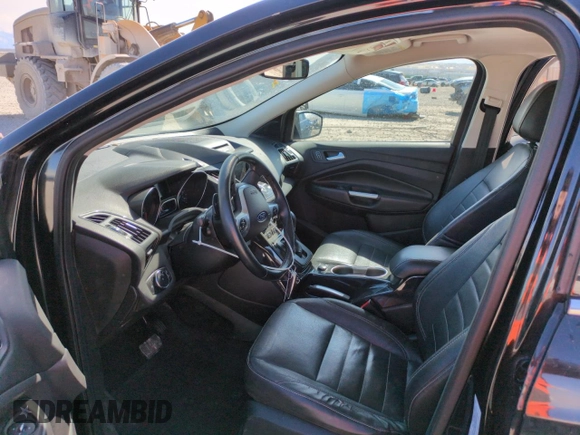 2014 Ford Escape Titanium with VIN 1FMCU9JX5EUC66899, listed as a Copart auction lot 48939795 with 125,814 mi miles and Salvage Title. Bid and sale history available at carsss.com. Image 7.