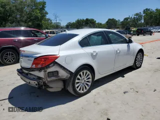 2012 Buick Regal with VIN 2G4GR5EK6C9139390, listed as a Copart auction lot 53065305 with 215,130 mi miles and Salvage Title. Bid and sale history available at DreamBid. Image 3.