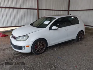 2012 Volkswagen Golf GTI Autobahn with VIN WVWHD7AJ7CW086898, listed as a IAAI auction lot 42600506 with 187,084 mi miles and . Bid and sale history available at DreamBid. Image 2.