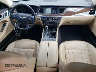 2015 Hyundai Genesis 3.8L with VIN KMHGN4JE6FU052540, listed as a Copart auction lot 65623874 with 237,718 mi miles and Salvage Title. Bid and sale history available at carsss.com. Image 8.