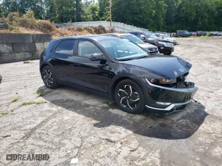2022 Hyundai IONIQ 5 SE with VIN KM8KMDAF1NU101213, listed as a Copart auction lot 59186563 with 4,988 mi miles. Bid and sale history available at carsss.com. Image 4.