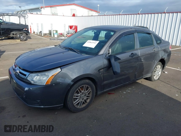 2010 Ford Focus SE with VIN 1FAHP3FN3AW243227, listed as a IAAI auction lot 41862142 with 264,713 mi miles. Bid and sale history available at carsss.com. Image 17.