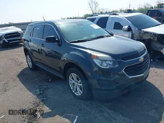 2017 Chevrolet Equinox LS z VIN 2GNALBEK3H1552584, wystawiony jako IAAI lot #41940149 z przebiegiem 109 132 mil mil oraz . Historia ofert i sprzedaży dostępna na DreamBid. Obrazek 1.
