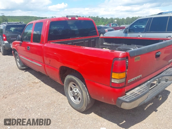 2004 GMC Sierra 1500 SLE with VIN 2GTEC19TX41181313, listed as a IAAI auction lot 42134756 with 181,757 mi miles and . Bid and sale history available at DreamBid. Image 3.