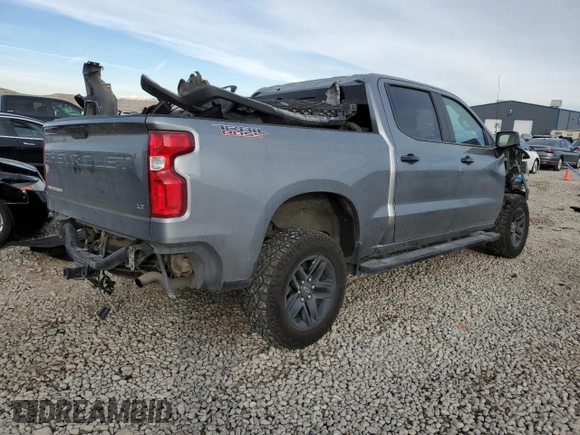 2021 Chevrolet Silverado 1500 LT Trail Boss with VIN 1GCPYFEL6MZ260014, listed as a Copart auction lot 84107774 with Not Provided miles and Salvage Title. Bid and sale history available at DreamBid. Image 3.