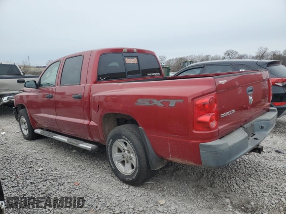 2008 Dodge Dakota SXT with VIN 1D7HE38K18S541785, listed as a Copart auction lot 89347225 with 139,435 mi miles and Salvage Title. Bid and sale history available at DreamBid. Image 2.
