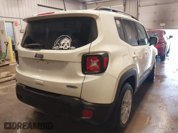 2020 Jeep Renegade Latitude with VIN ZACNJABB4LPL26676, listed as a IAAI auction lot 41662429 with 94,898 mi miles and . Bid and sale history available at DreamBid. Image 4.