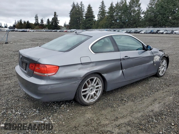 2007 BMW 3 Series 328xi with VIN WBAWC33517PC86310, listed as a Copart auction lot 76832194 with 119,193 mi miles and Salvage Title. Bid and sale history available at DreamBid. Image 3.