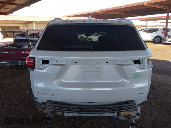 2023 Chevrolet Traverse RS with VIN 1GNERJKW7PJ230813, listed as a IAAI auction lot 41814857 with 51,618 mi miles. Bid and sale history available at carsss.com. Image 6.