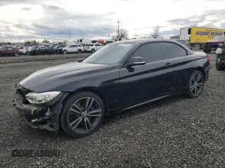 2015 BMW 4 Series 435i xDrive with VIN WBA3T7C57F5A37014, listed as a Copart auction lot 50570825 with 91,786 mi miles and Salvage title. Bid and sale history available at DreamBid. Image 1.