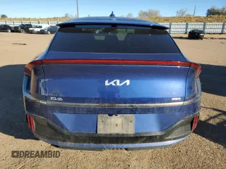 2023 Kia EV6 GT with VIN KNDC5DLE4P5122953, listed as a Copart auction lot 80656174 with 24,650 mi miles and Salvage Title. Bid and sale history available at carsss.com. Image 6.