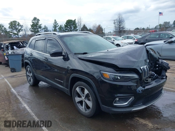 2020 Jeep Cherokee Limited with VIN 1C4PJLDB0LD560770, listed as a IAAI auction lot 41721370 with 116,245 mi miles. Bid and sale history available at carsss.com. Image 13.