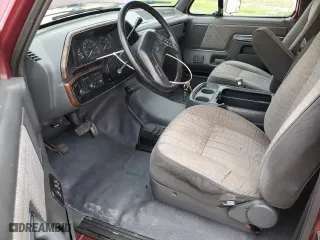 1990 Ford Bronco Custom with VIN 1FMEU15H2LLA70449, listed as a Copart auction lot 77953604 with 12,519 mi miles and Salvage Title. Bid and sale history available at carsss.com. Image 8.