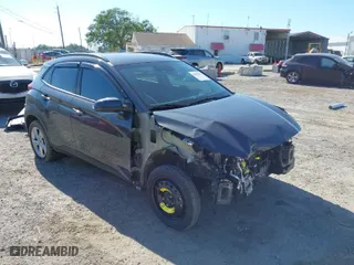 2023 Hyundai Kona SEL with VIN KM8K62AB9PU061431, listed as a IAAI auction lot 41890284 with 3,377 mi miles. Bid and sale history available at carsss.com. Image 1.