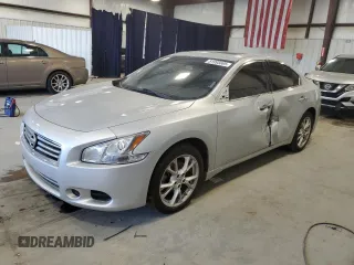 2013 Nissan Maxima S with VIN 1N4AA5AP5DC824838, listed as a Copart auction lot 51995605 with 168,327 mi miles and Salvage Title. Bid and sale history available at DreamBid. Image 1.