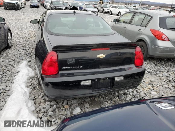 2007 Chevrolet Monte Carlo LT with VIN 2G1WK15N479346463, listed as a Copart auction lot 44295845 with 64,688 mi miles and Salvage title. Bid and sale history available at DreamBid. Image 6.