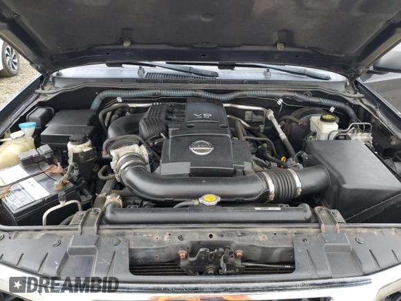 2010 Nissan Frontier SE with VIN 1N6AD0CWXAC448221, listed as a Copart auction lot 50592235 with 59,055 mi miles and Salvage title. Bid and sale history available at DreamBid. Image 11.