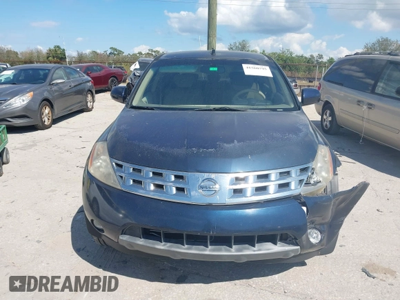 2003 Nissan Murano SL with VIN JN8AZ08T43W122455, listed as a IAAI auction lot 41560795 with 137,655 mi miles and . Bid and sale history available at DreamBid. Image 12.