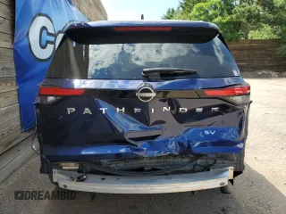 2024 Nissan Pathfinder SV with VIN 5N1DR3BA8RC277095, listed as a Copart auction lot 65953815 with 40,972 mi miles and Clean title. Bid and sale history available at DreamBid. Image 6.