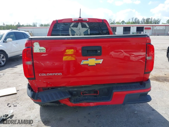 2017 Chevrolet Colorado 2WD WT with VIN 1GCGSBEA7H1312215, listed as a IAAI auction lot 41684590 with 97,512 mi miles. Bid and sale history available at carsss.com. Image 16.